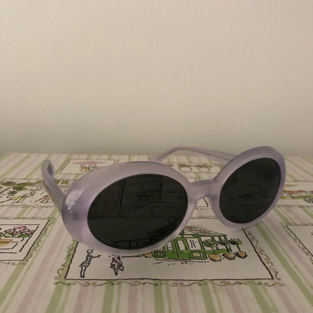 Saint Laurent Nicole Oval Sunglasses